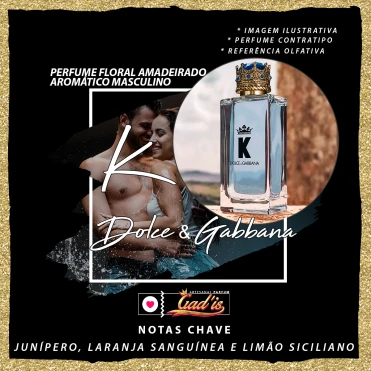 Perfume Similar Gadis 732 Inspirado em K Dolce & Gabbana Contratipo